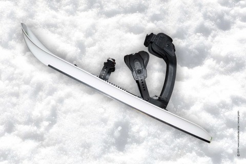 Crossblades Schneeschuhe mit Softboot Bindung für Wanderschuhe